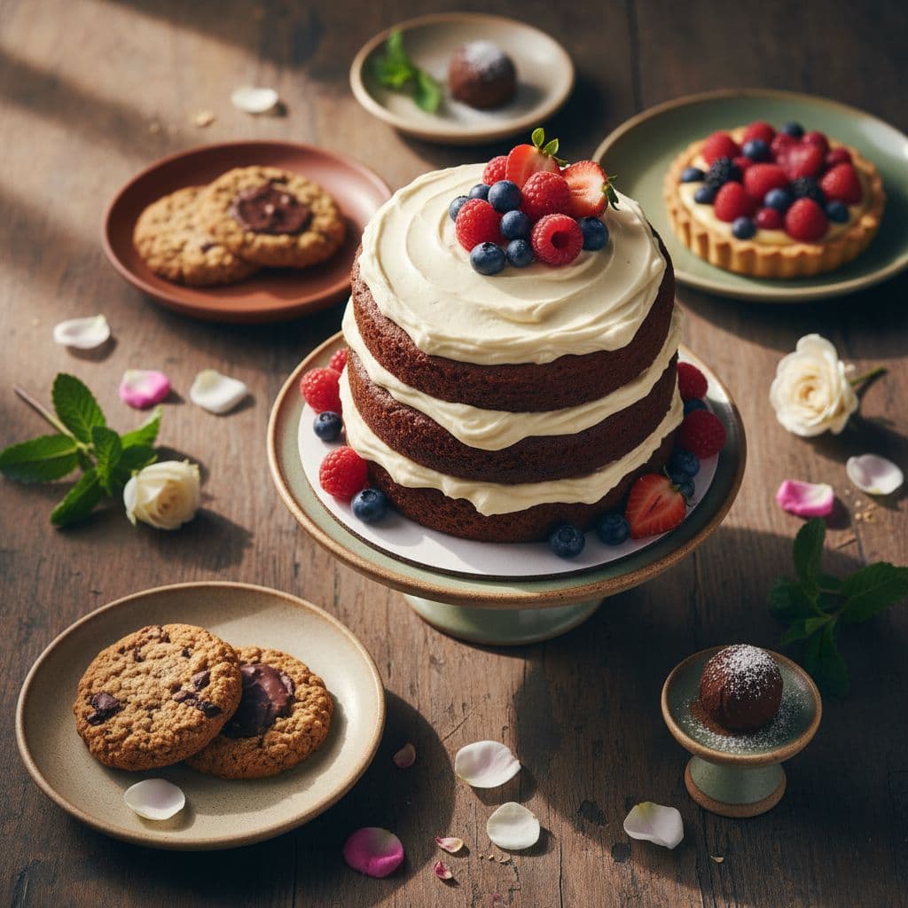 Vegan Desserts & Baking: Delicious Plant-Based Sweets for Every Occasion