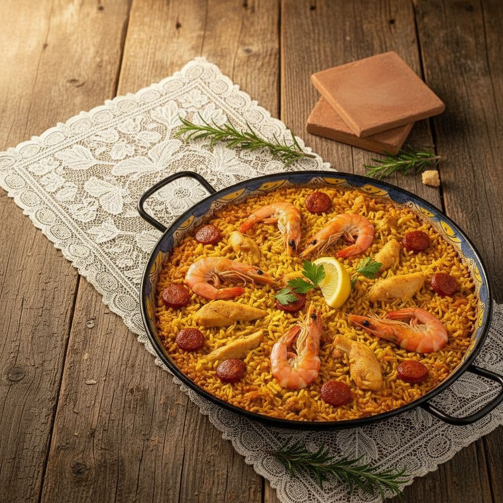 Abuela’s Paella Rice Mix – Spanish Comfort in One Pan