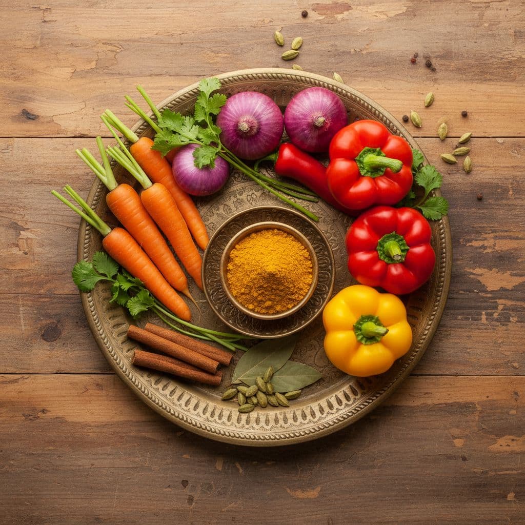 Golden Chickpea Coconut Curry – Hearty Vegetable Stew