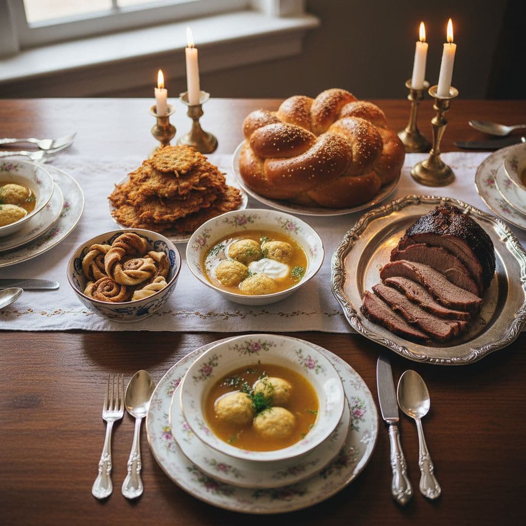 Traditional Jewish Cooking: Classic Recipes from Generations Past