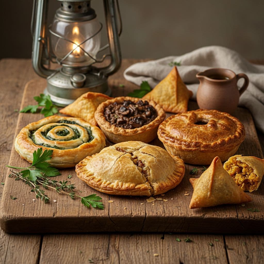 Savory Pies & Handheld Snacks: Delicious Bites for Anytime