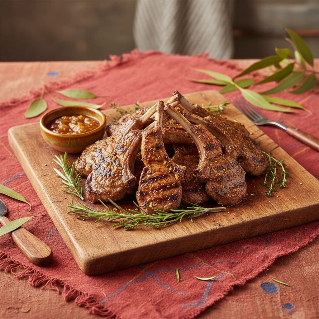 Outback Charred Ribeye – Lemon Myrtle Butter & Desert Potatoes