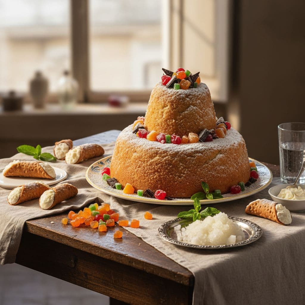 Sicilian Southern Italian Sweets: Timeless Treats from the Mediterranean