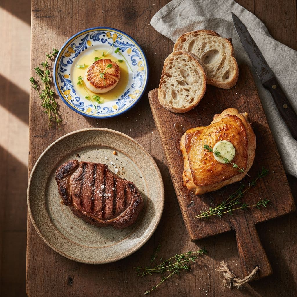 The Art of Cooking Protein-Rich Mains: Meat, Poultry & Seafood Mastery