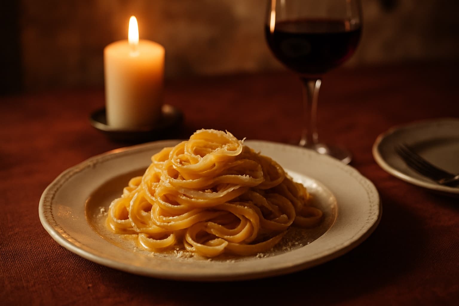 Candlelit Italian for Two